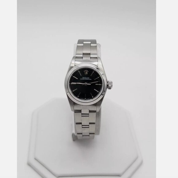 Rolex Ladies Oyster Perpetual Watch With Original Green Sticker!!! - Picture 1 of 7
